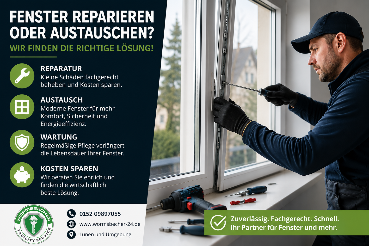 Fenster reparieren oder austauschen? So treffen Sie die richtige Entscheidung